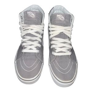 VANS SK8-HI Slim Castlerock Blanc Sz Men 6/Women 7.5